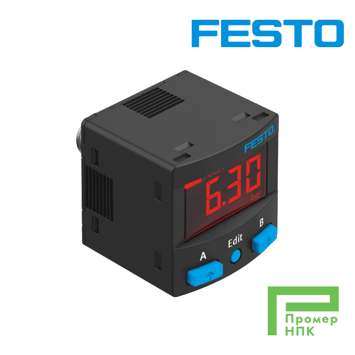 Датчик давления FESTO SPAN-B-B11R-G18M-PN-L1+2,5 С